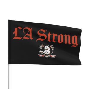 Anaheim Ducks LA Strong Flag