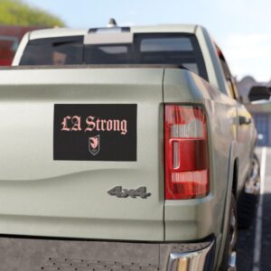 Angel City FC LA Strong Car Magnet