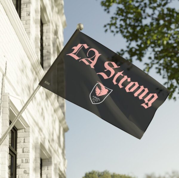 Angel City FC LA Strong Flag