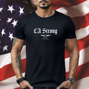 Fanatics Black Genesis Invitational LA Strong Shirt