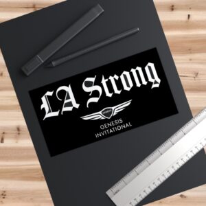 Genesis Invitational LA Strong Stickers