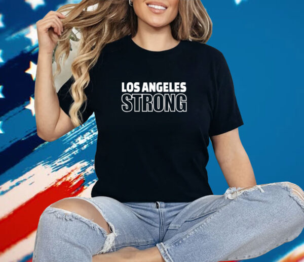 LA Strong Los Angeles Volunteer Shirt