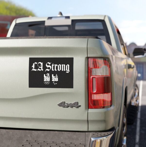 LA28 LA Strong Car Manget