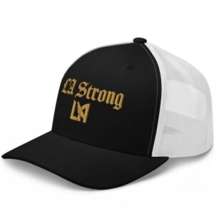 LAFC Fanatics LA Strong Trucker Hat