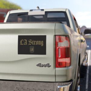 LAFC LA Strong Car Magnet