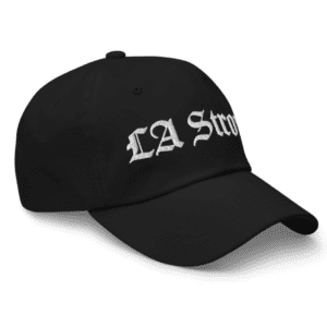 Los Angeles Black LA Strong Hat