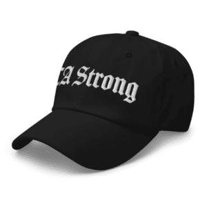 Los Angeles Black LA Strong Hat