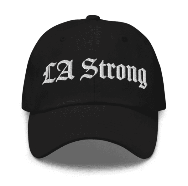 Los Angeles Black LA Strong Hat