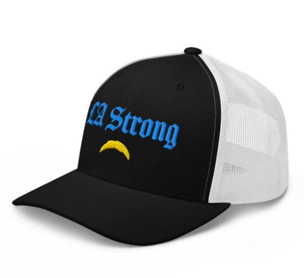 Los Angeles Chargers Fanatics LA Strong Trucker Hat