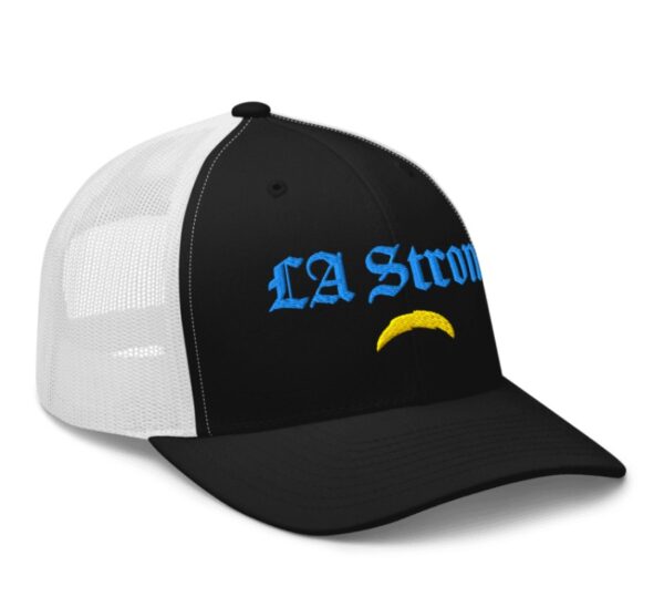 Los Angeles Chargers Fanatics LA Strong Trucker Hat