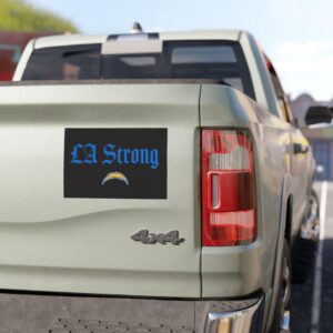 Los Angeles Chargers LA Strong Car Manget