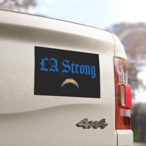 Los Angeles Chargers LA Strong Car Manget