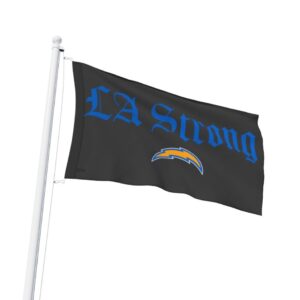 Los Angeles Chargers LA Strong Flag