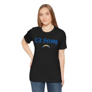 Los Angeles Chargers LA Strong T-Shirt Womens