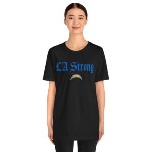 Los Angeles Chargers LA Strong T-Shirt Womens