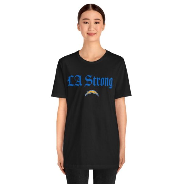 Los Angeles Chargers LA Strong T-Shirt Womens