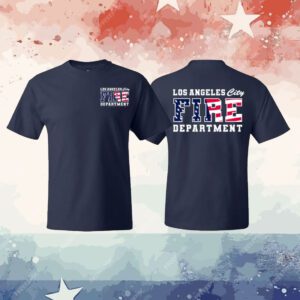 Los Angeles Fire Department PATRIOTIC T-SHIRT