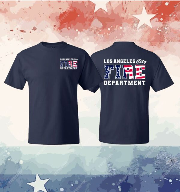 Los Angeles Fire Department PATRIOTIC T-SHIRT