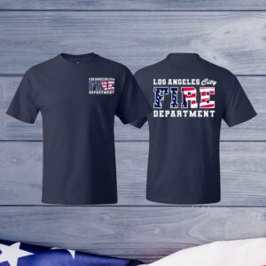 Los Angeles Fire Department PATRIOTIC T-SHIRT