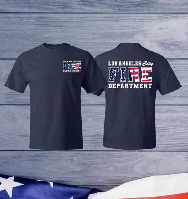 Los Angeles Fire Department PATRIOTIC T-SHIRT