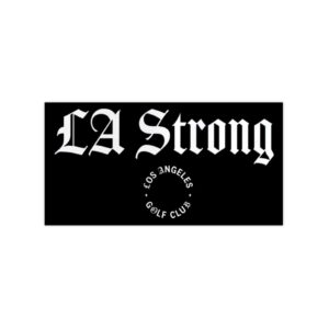 Los Angeles Golf Club LA Strong Sticker