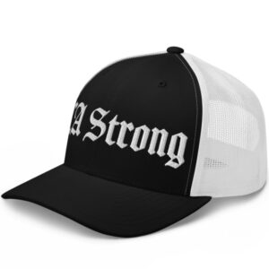 Los Angeles LA Strong Trucker Hat