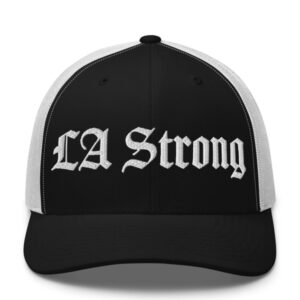 Los Angeles LA Strong Trucker Hat