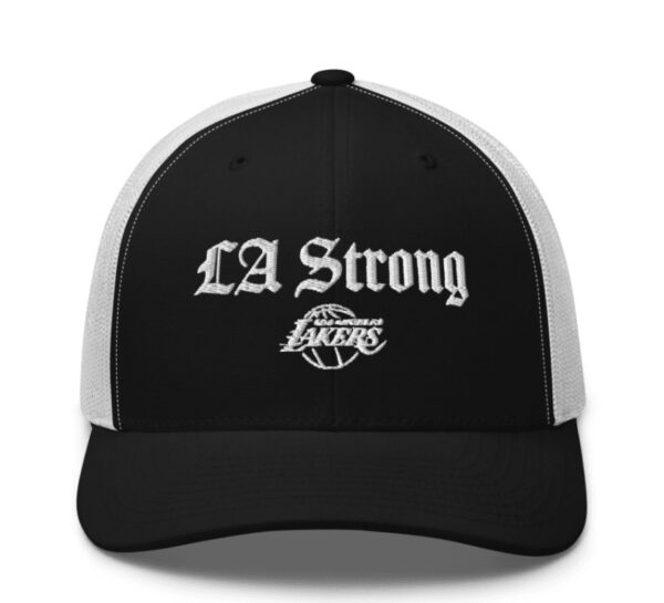 Los Angeles Lakers Fanatics LA Strong Trucker Hat