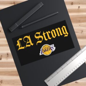 Los Angeles Lakers LA Strong Stickers