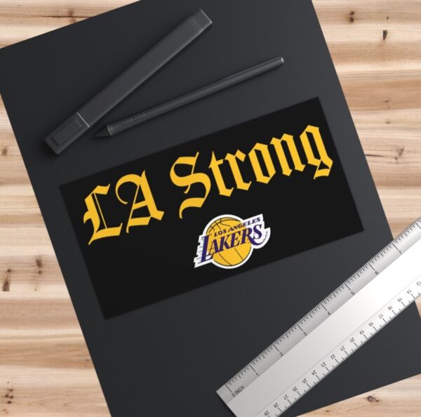 Los Angeles Lakers LA Strong Stickers