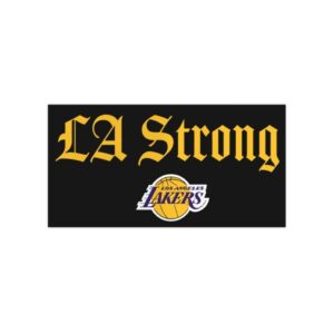 Los Angeles Lakers LA Strong Stickers