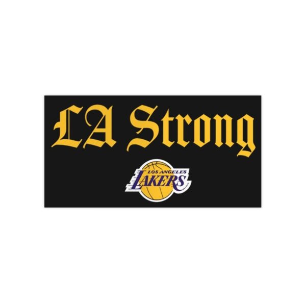 Los Angeles Lakers LA Strong Stickers