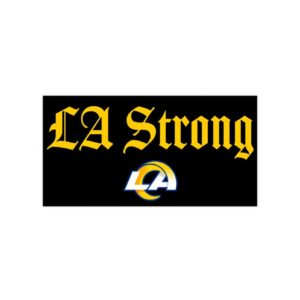 Los Angeles Rams LA Strong Sticker