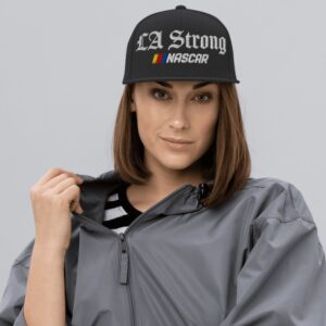 NASCAR LA Strong Snapback Hat