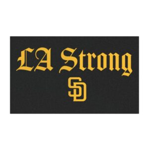 San Diego Padres LA Strong Car Magnet