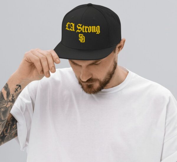 San Diego Padres LA Strong Snapback Hat