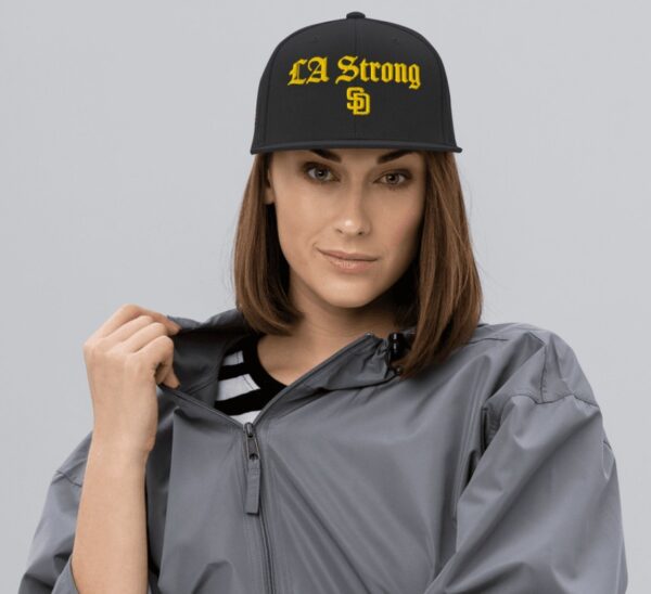 San Diego Padres LA Strong Snapback Hat