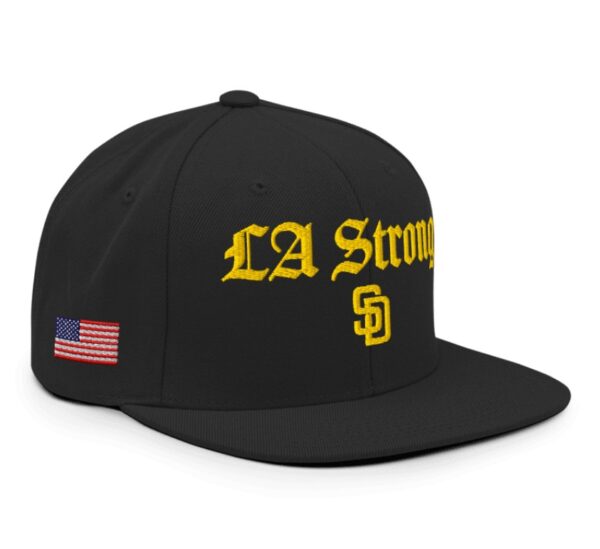 San Diego Padres LA Strong Snapback Hat