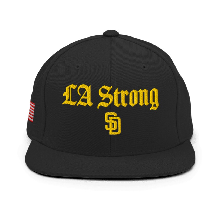 San Diego Padres LA Strong Snapback Hat