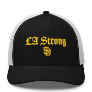 San Diego Padres LA Strong Trucker Hat