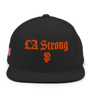 San Francisco Giants LA Strong Snapback Hat