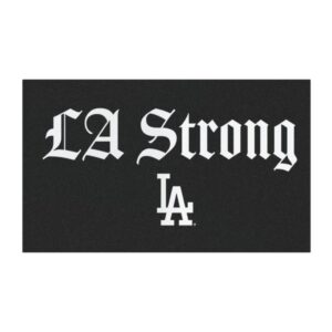 Los Angeles Dodgers LA Strong Car Magnet