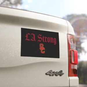 USC Trojans LA Strong Car Magnets