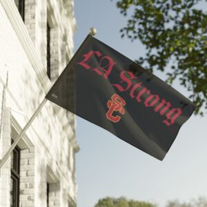 USC Trojans LA Strong Flag