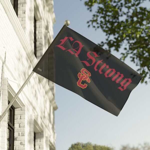 USC Trojans LA Strong Flag