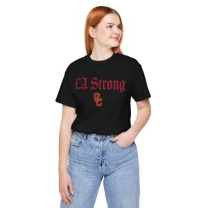 USC Trojans LA Strong T-Shirt Womens