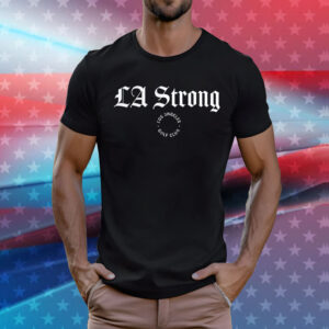 Black Los Angeles Golf Club LA Strong Shirt